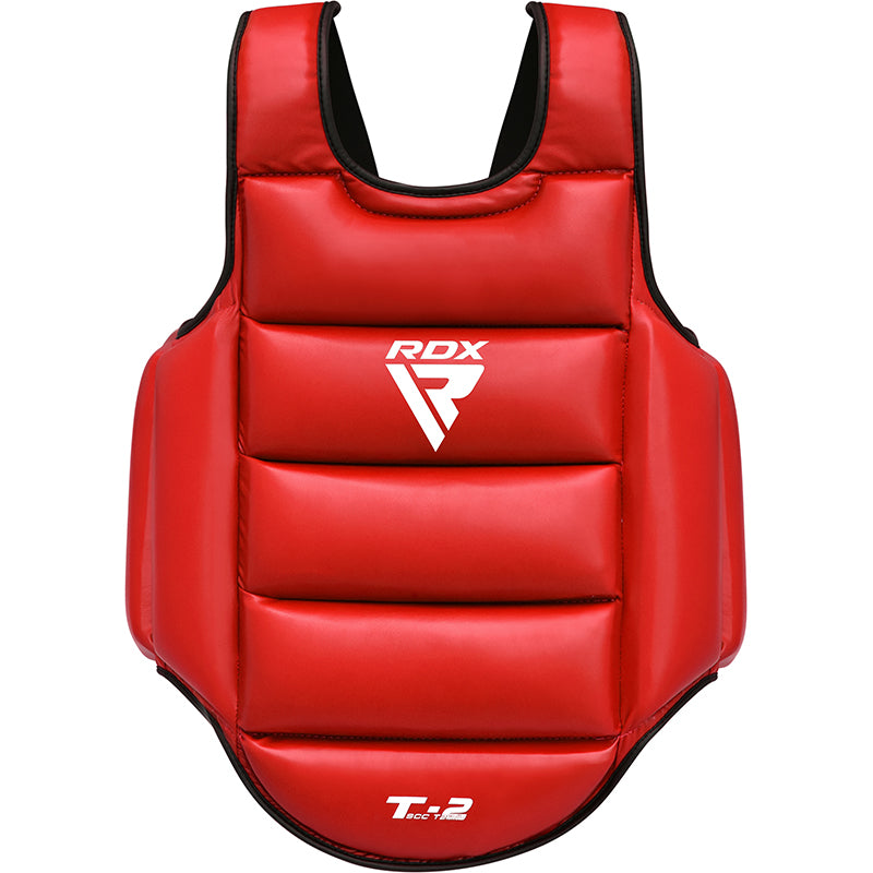 RDX T2 CE zertifizierter Karate Body Protector Gepolsterter Brustschutz – Produktbild 3