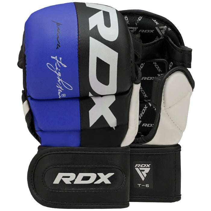 RDX T6 MMA Handschuhe Sparring in Kunstleder 7oz – Produktbild 8