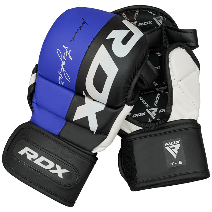 RDX T6 MMA Handschuhe Sparring in Kunstleder 7oz – Produktbild 3