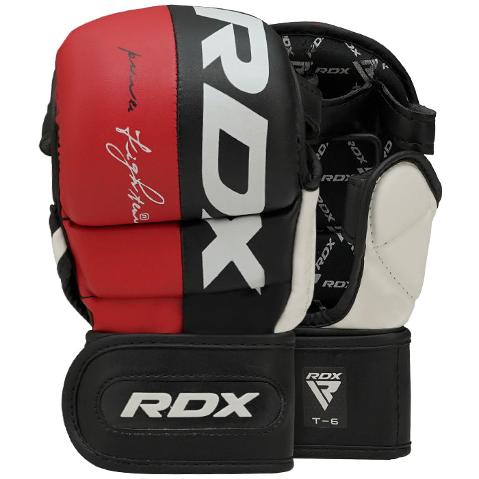 RDX T6 MMA Handschuhe Sparring in Kunstleder 7oz – Produktbild 14