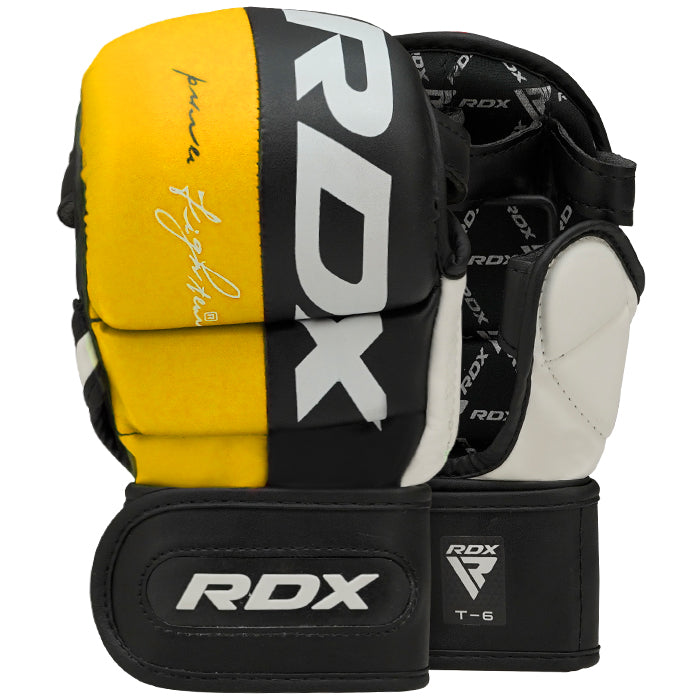 RDX T6 MMA Handschuhe Sparring in Kunstleder 7oz – Produktbild 32