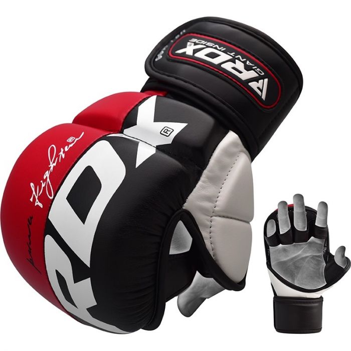 RDX T6 MMA Handschuhe Sparring in Kunstleder 7oz – Produktbild 19