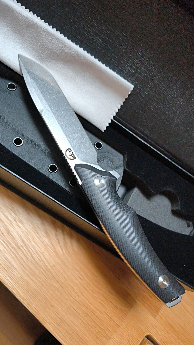 Schneidwerk Harz "Brocken" Fixed Knife Limitiert +  Brocken Patch Edition