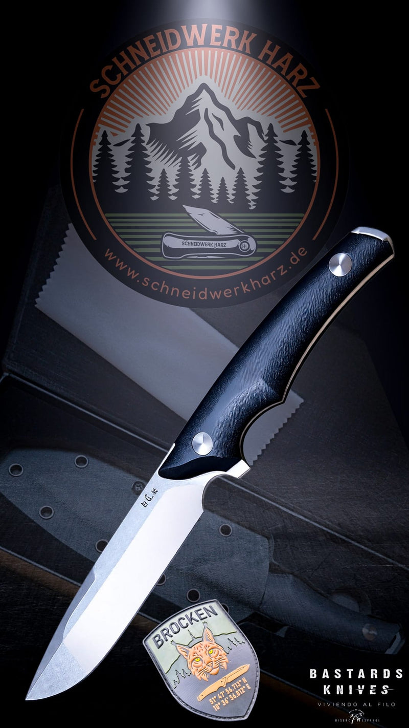 Schneidwerk Harz "Brocken" Fixed Knife Limitiert +  Brocken Patch Edition