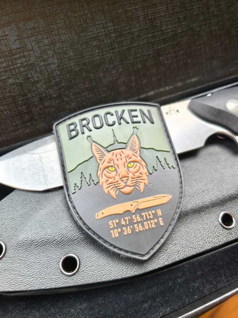Schneidwerk Harz "Brocken" Fixed Knife Limitiert +  Brocken Patch Edition