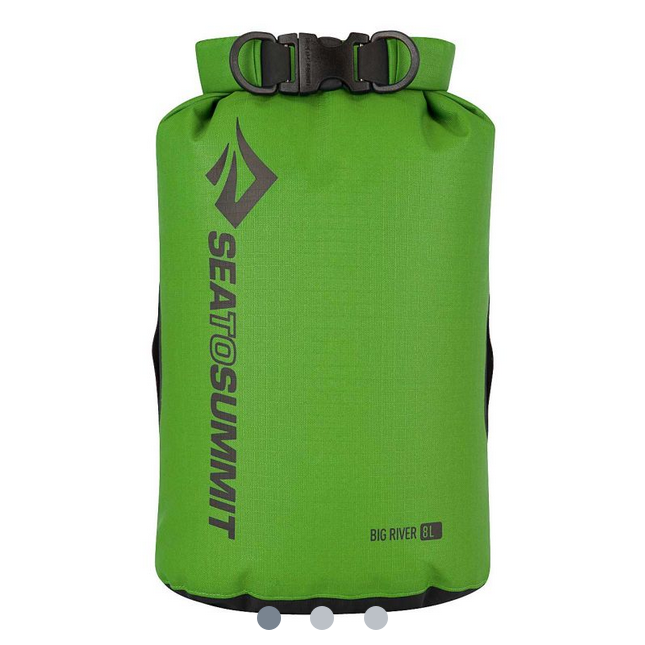 Sea to Summit Big River Drybag 8L grün – wasserdichter Packsack