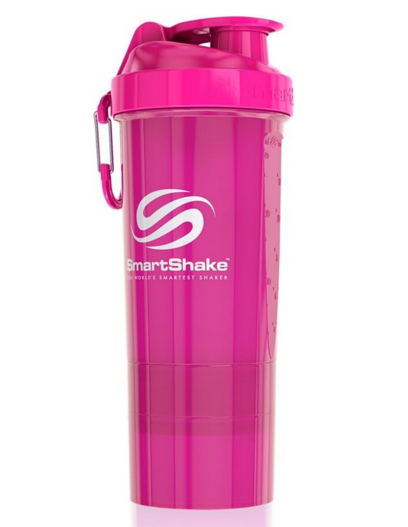 SmartShake Original2Go ONE 800 ml Protein Shaker mit Aufbewahrungsfach
