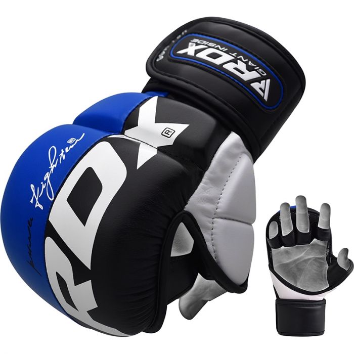 RDX T6 MMA Handschuhe Sparring in Kunstleder 7oz – Produktbild 7