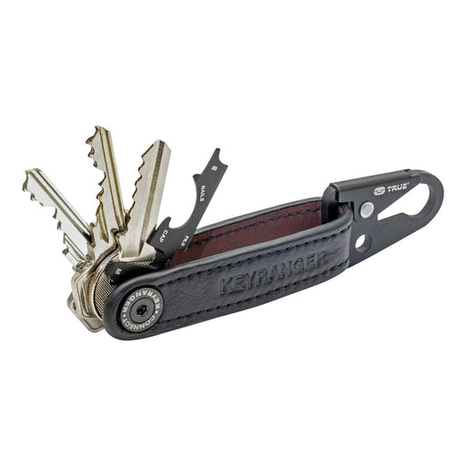True Utility Keyranger schwarzer Schlüssel Organizer mit 7-in-1 Multitool