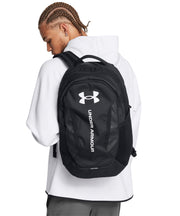Under Armour Hustle 6.0 Rucksack 29L – Frontansicht (UA Storm)