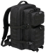 US Cooper Rucksack Large 40 L Schwarz mit MOLLE und 15″ Laptopfach – Frontansicht