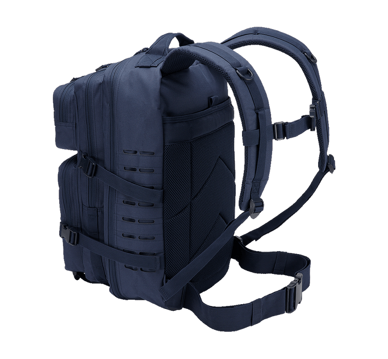 US Cooper Lasercut Rucksack Navy 40L – taktischer MOLLE Backpack für Outdoor & Survival