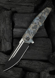 Pixel-Pattern-Titangriff des limitierten WE Knife Breach WE25077-3