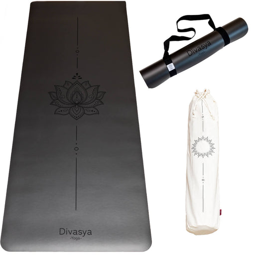Rutschfeste Yogamatte aus Naturkautschuk & japanischem Eco-PU – Premium Grip für Yoga