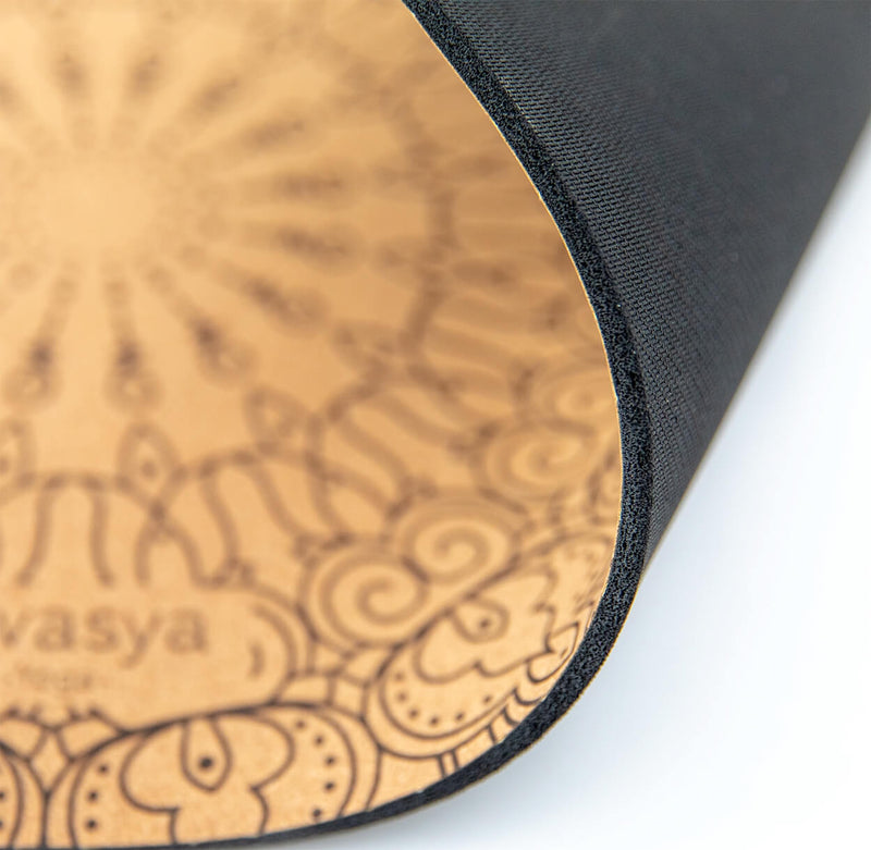 Yoga Set “Support” – Cork Yoga Mat & Yoga Pad | Sustainable & Joint-Friendly