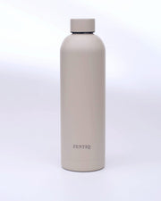 Zentiq isolierte Edelstahl Trinkflasche für Sport Yoga und Pilates